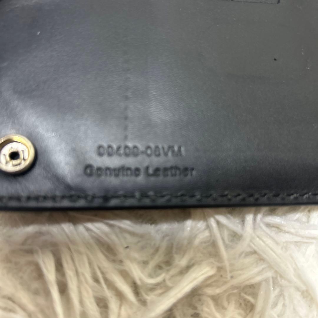 【美品】ハーレーダビットソン　長財布　チェーンウォレット　レザー　ブラック