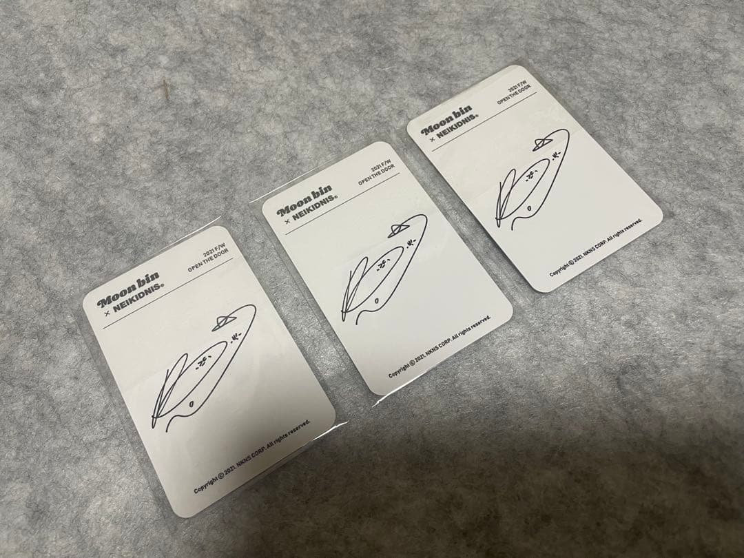 バラ売可　ASTRO ムンビン NEIKIDNIS 2021 F/Wトレカ 3枚