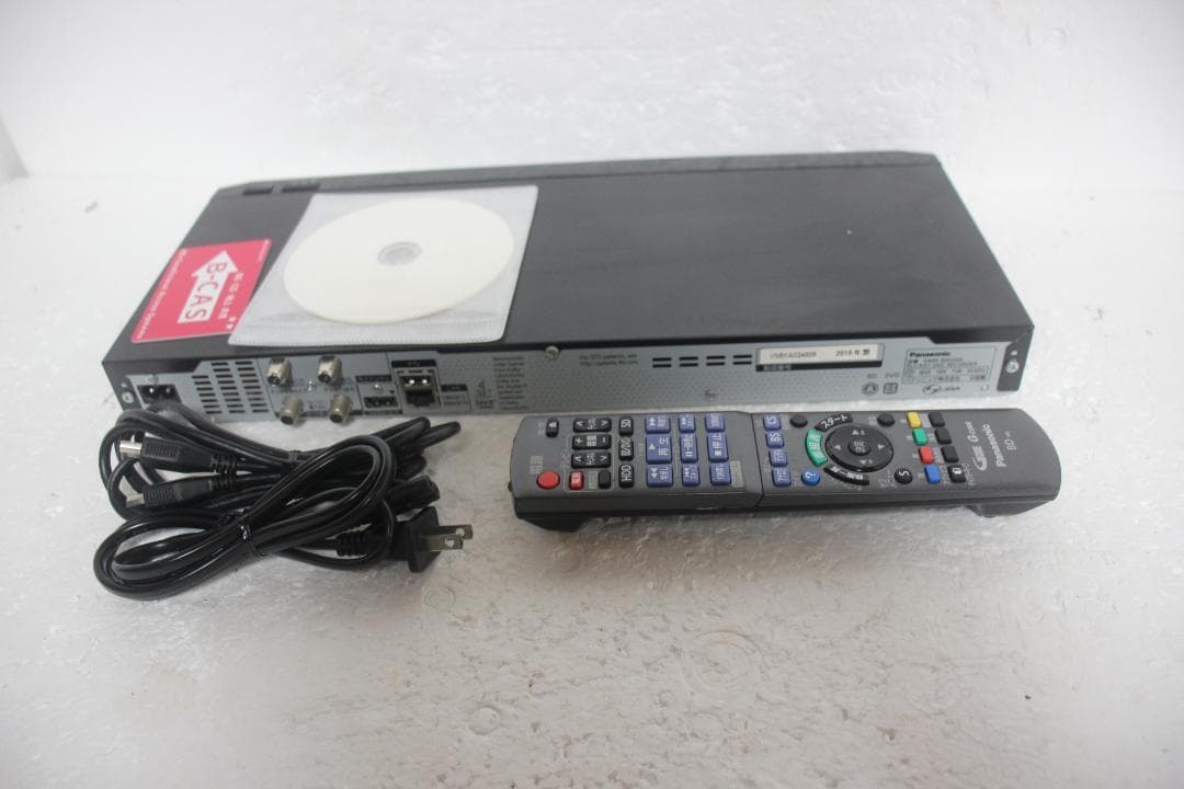 め*め様 Panasonic DMR-BRS500 500GB リモコン付 ブル