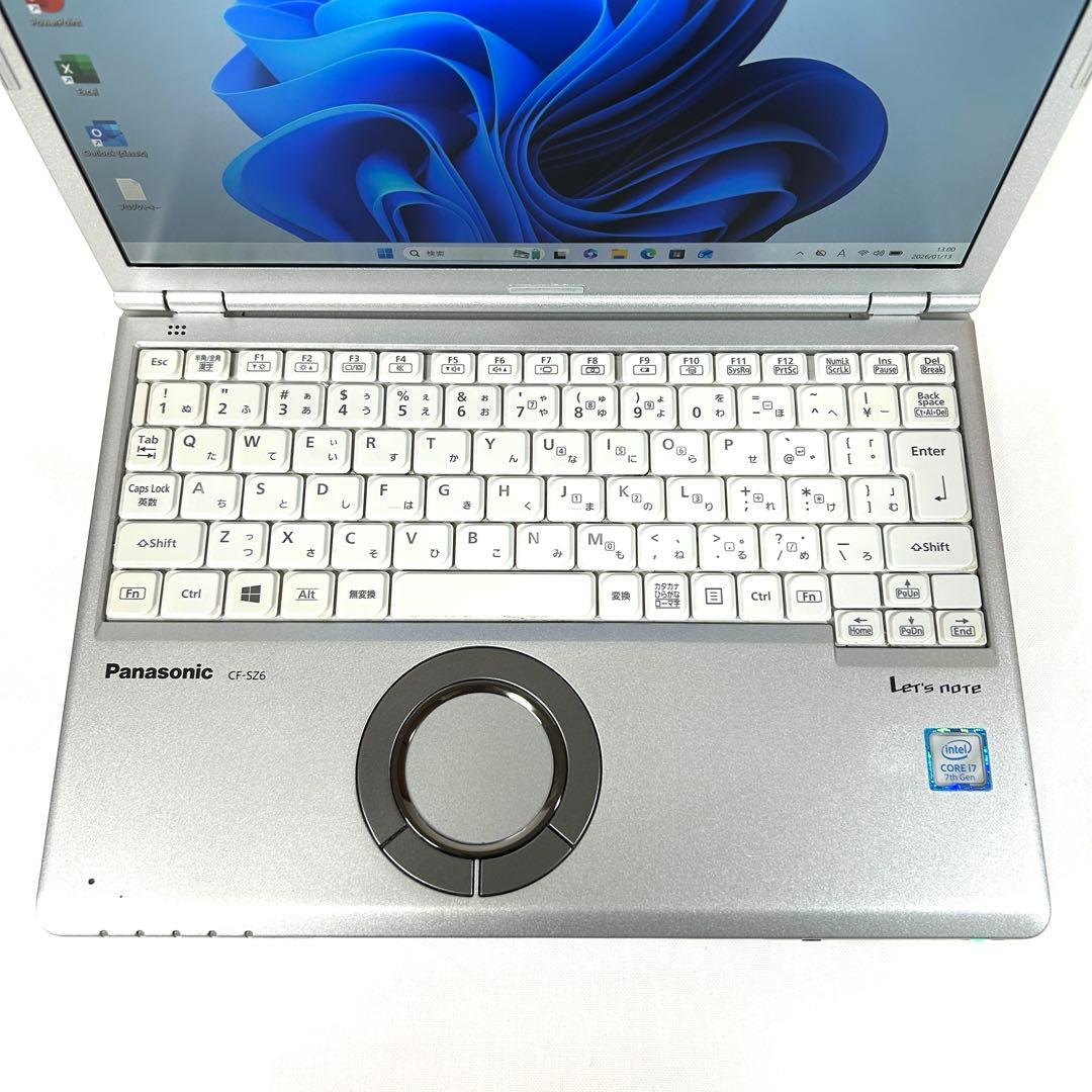 パナソニック Let's note SZ6 i7 DVD CF-SZ6FD3QR
