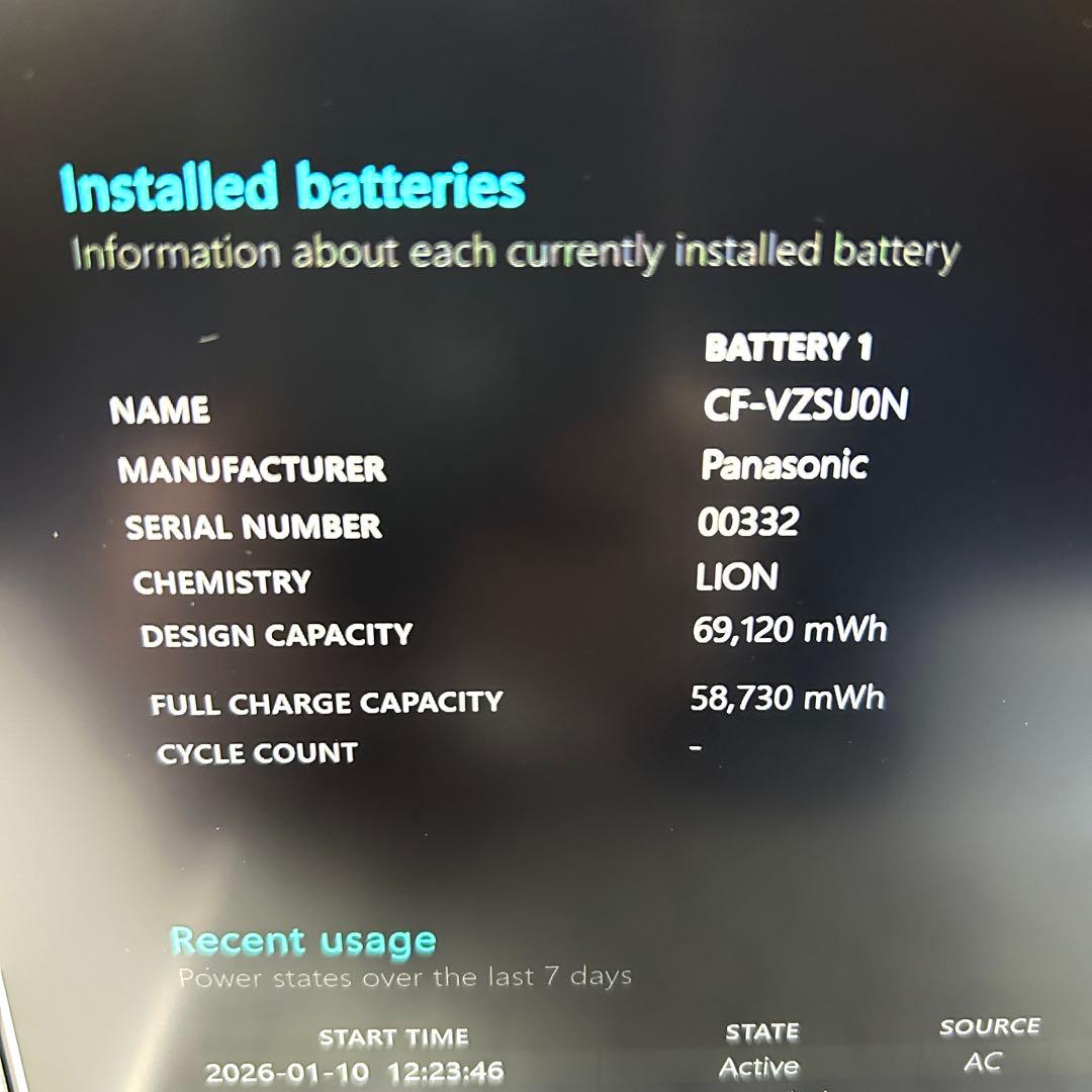 パナソニック Let's note SZ6 i7 DVD CF-SZ6FD3QR