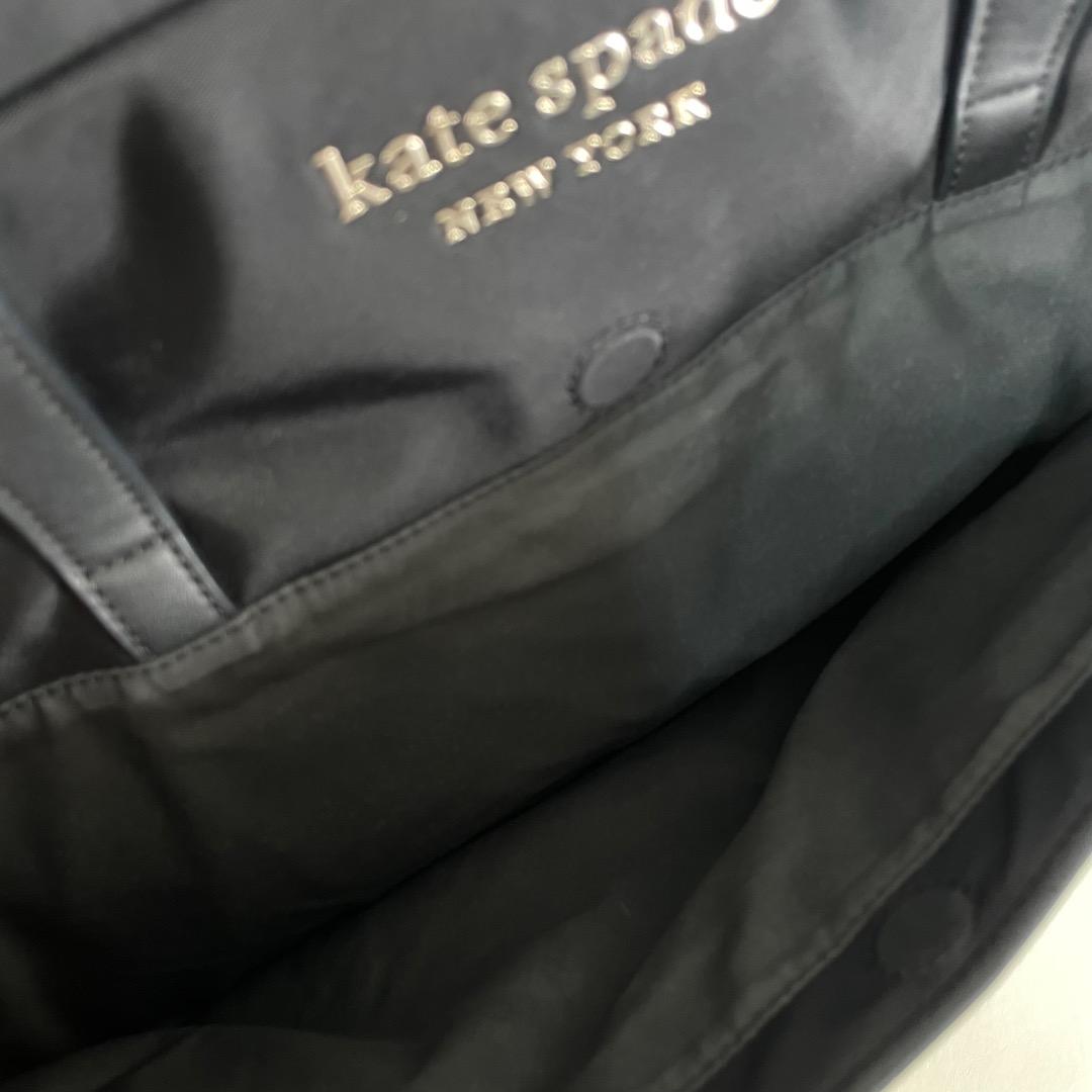 A3✨美品✨Kate Spade ケイトスペード PCケース 黒 ショルダー付