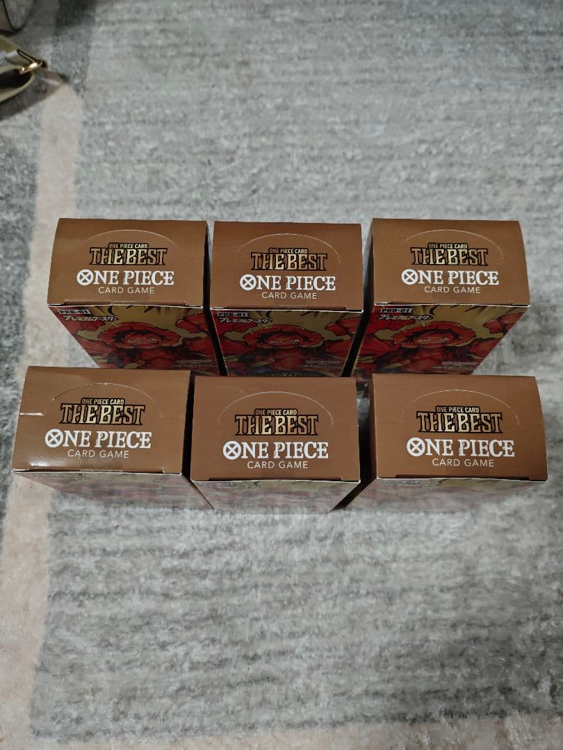 未開封 PRB-01 THE BEST ONE PIECE 6個セット