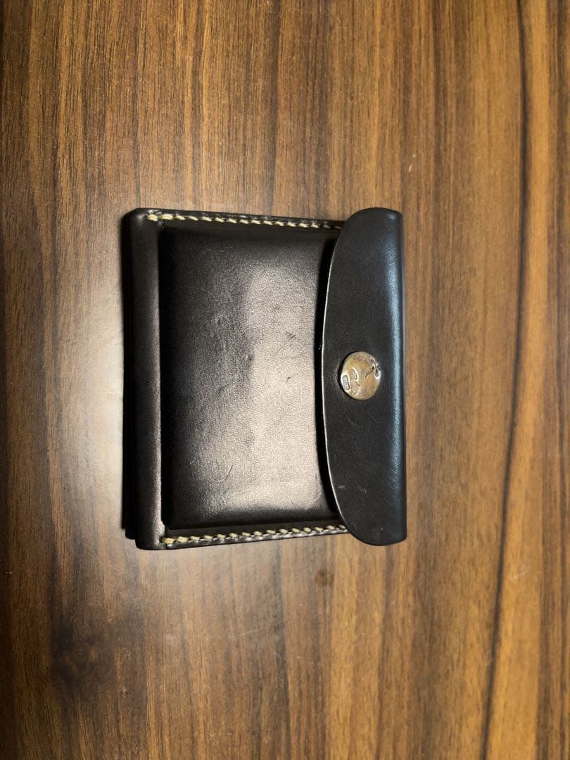 【あいうえお】MOTO　ミニウォレット　ブラック