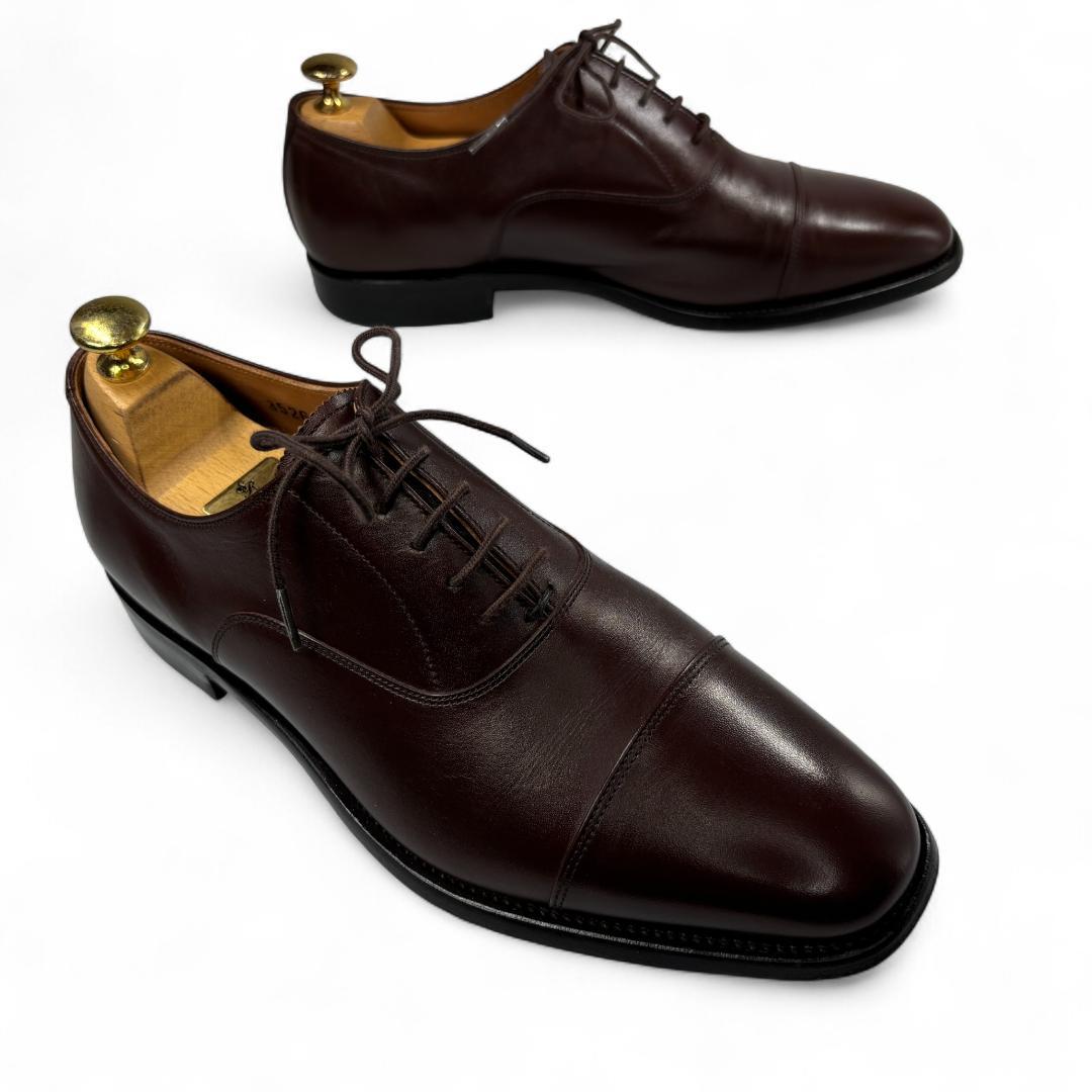 人気 スコッチグレイン ASSURANCE ストレートチップ 濃茶 25EEE