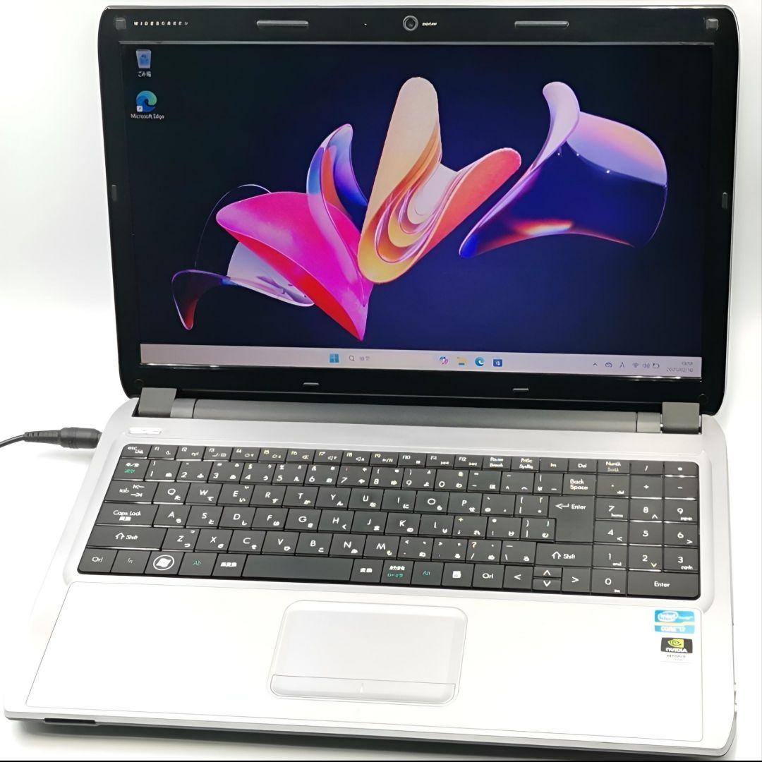 感動の速さ！ 究極Core i7 Windows11 ノートパソコン カメラ有り