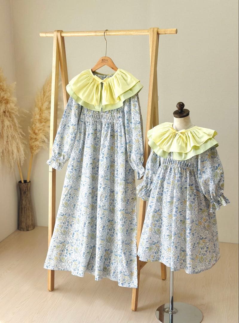 ccic0908No.T2513 花柄ワンピース(親子リンクコーデ)