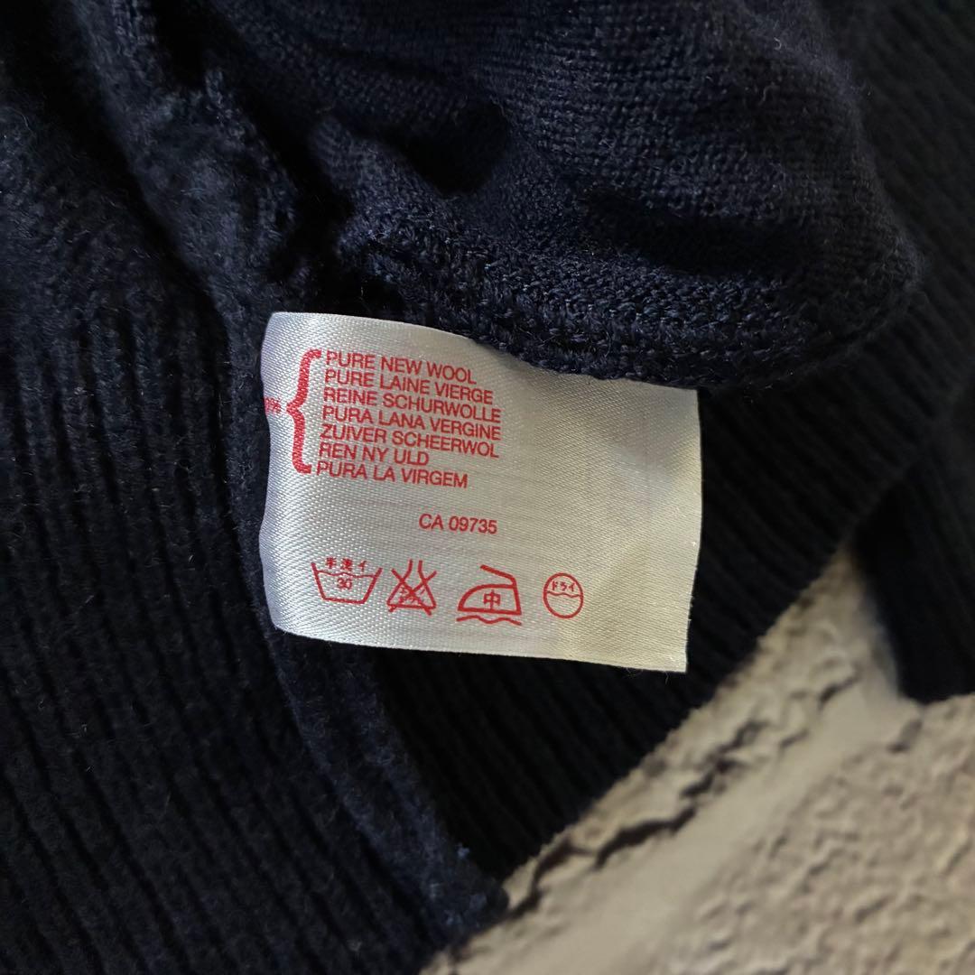 johnsmedly ドライバーズニット ウール M ダークネイビー