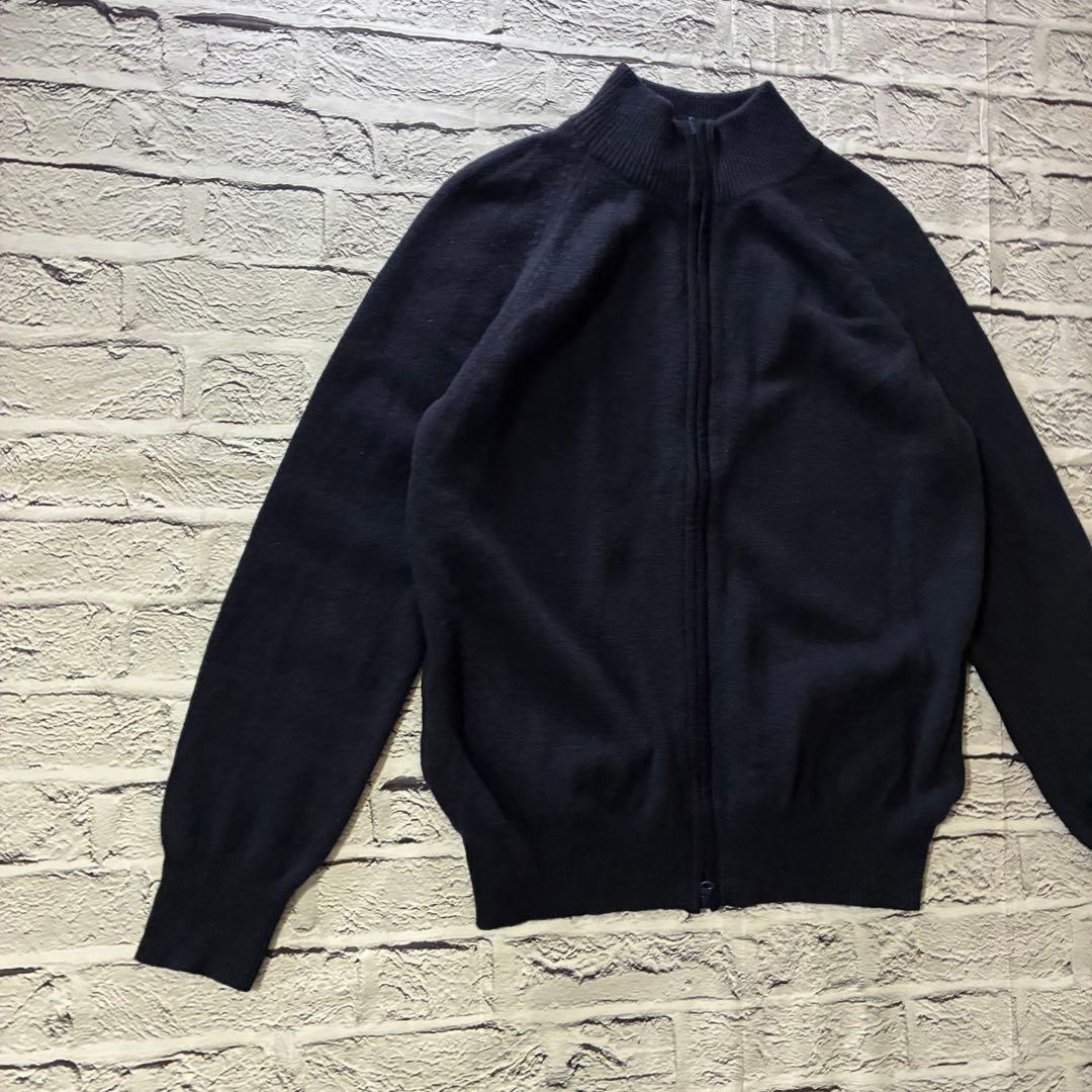 johnsmedly ドライバーズニット ウール M ダークネイビー