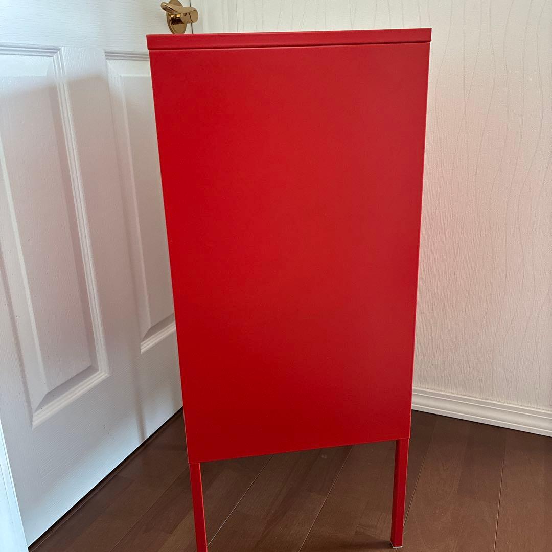 IKEA LIXIHULTキャビネット 赤 （廃盤品）