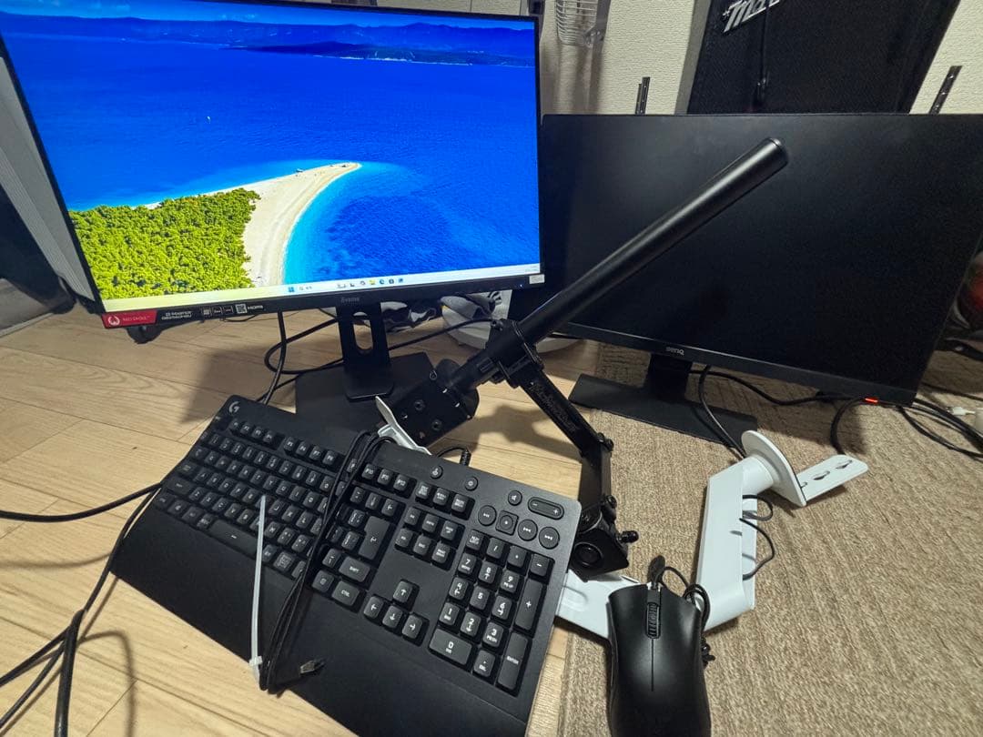 ゲーミングモニター　セット