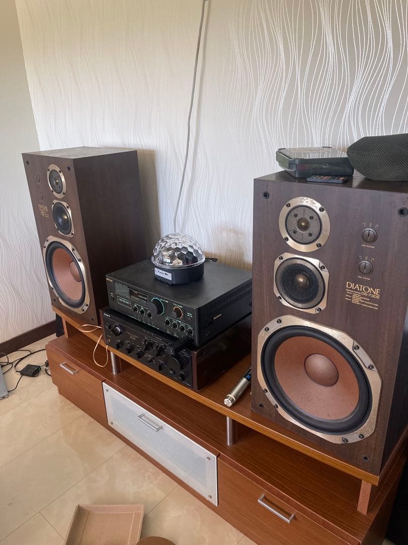 DIATONE DS-73DII スピーカーシステムとアンプセット