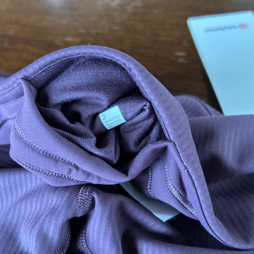 未使用　ルルレモン　Wunder Train ハイライズ　タイツ　リブ　25