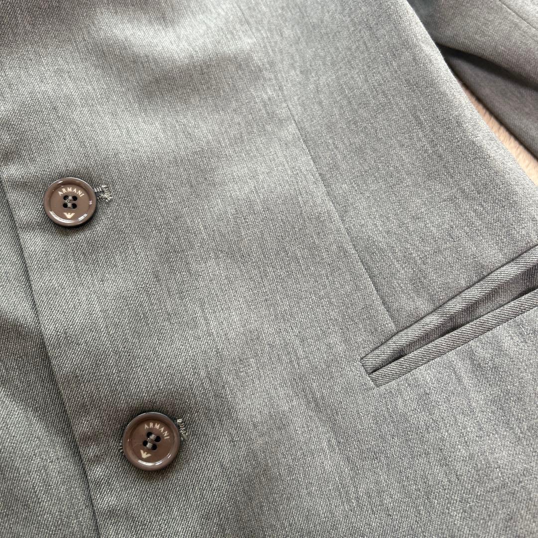 RIOKA【ARMANI JUNIOR】 グレー スーツ，パンツ2点セット