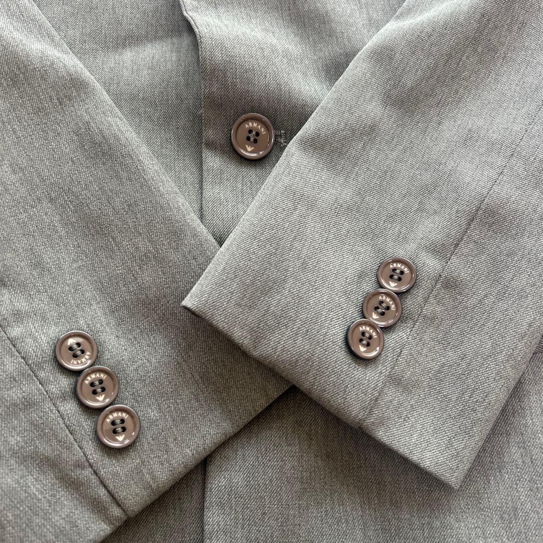 RIOKA【ARMANI JUNIOR】 グレー スーツ，パンツ2点セット