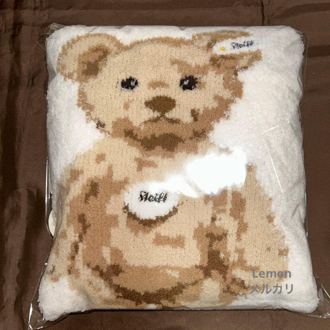 ジェラートピケ　シュタイフ　フェアアイル柄ジャガードブランケット　新品ジェラピケ