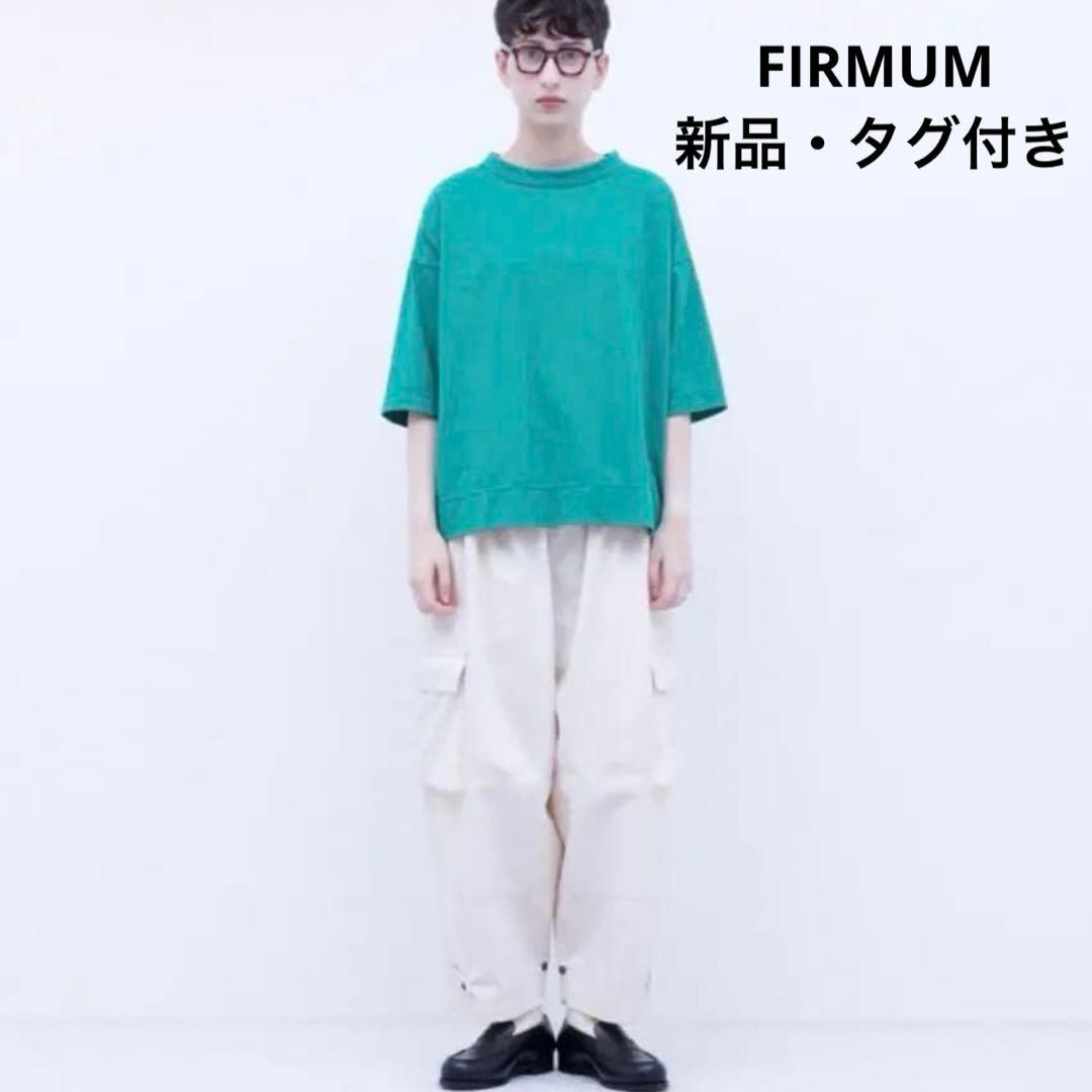 新品 フィルマム ポリエステル コットン ツイル ギャザー ミリタリー パンツ