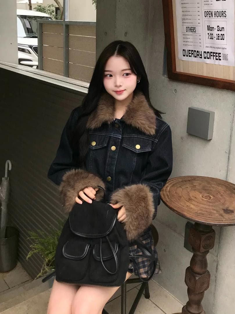 nicoさん専用 2WAYファータッチデニムジャケット