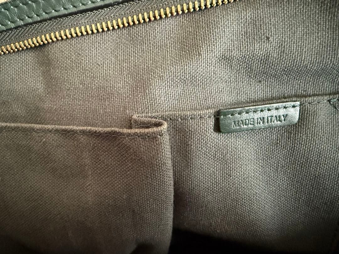 バーバリー　チェック柄　イタリア製　ボストンバッグ