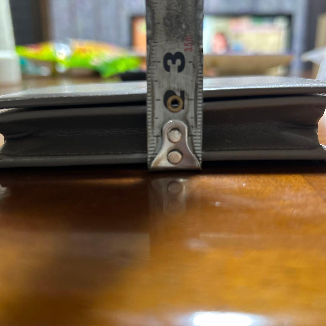 SAINT LAURENT グレー 名刺入れ