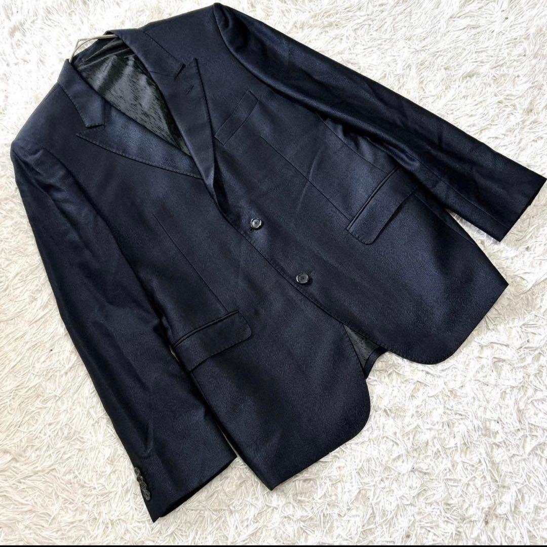 美品 ヴェルサーチ Versace セットアップスーツ ダークブルー