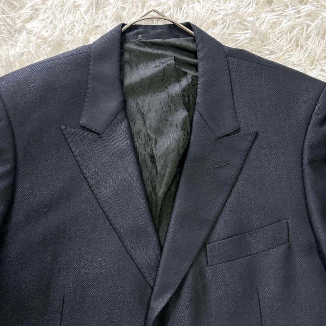 美品 ヴェルサーチ Versace セットアップスーツ ダークブルー