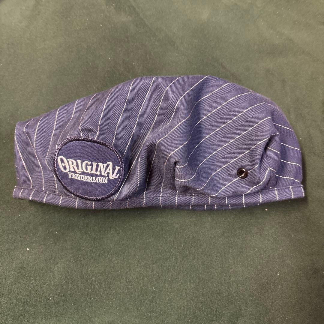 TENDERLOIN ネイビー ストライプ ベレー帽 テンダーロイン　cap