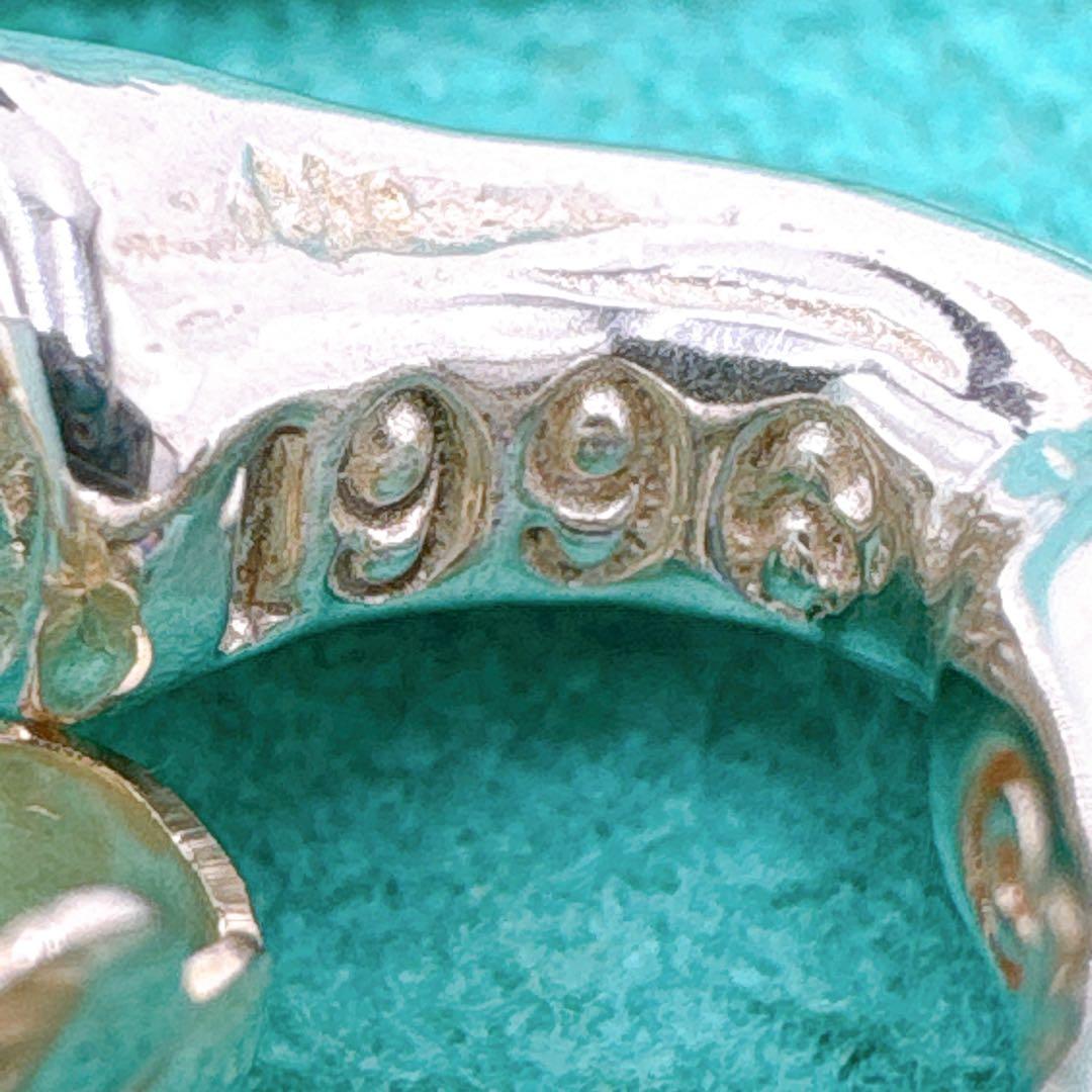 極美品 オールドティファニー バンブー スモール ピアス シルバー925