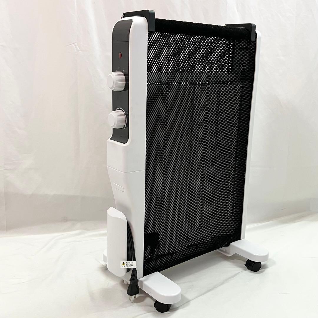 【美品】おおたけ マイカヒーター 温調付 1000W MC-F1000 ホワイト