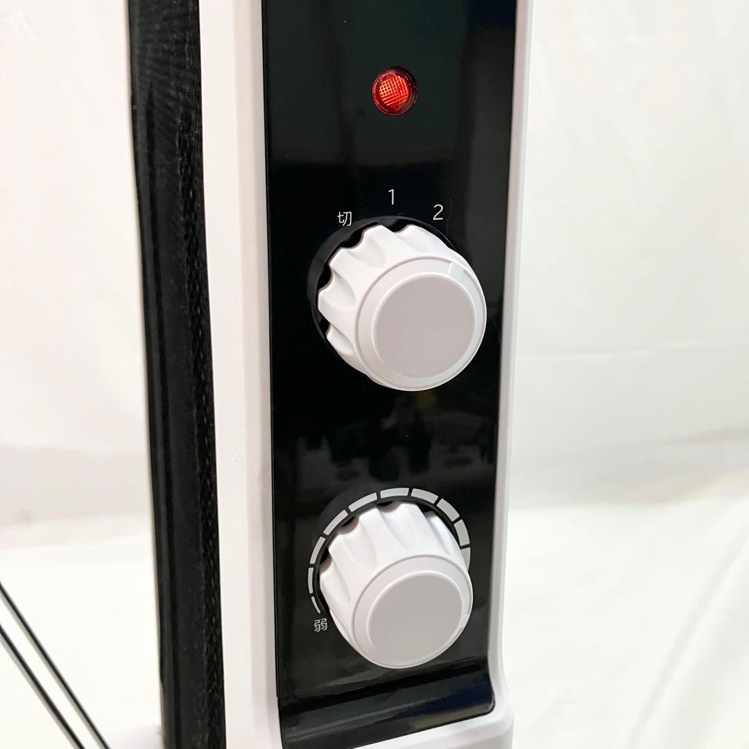 【美品】おおたけ マイカヒーター 温調付 1000W MC-F1000 ホワイト