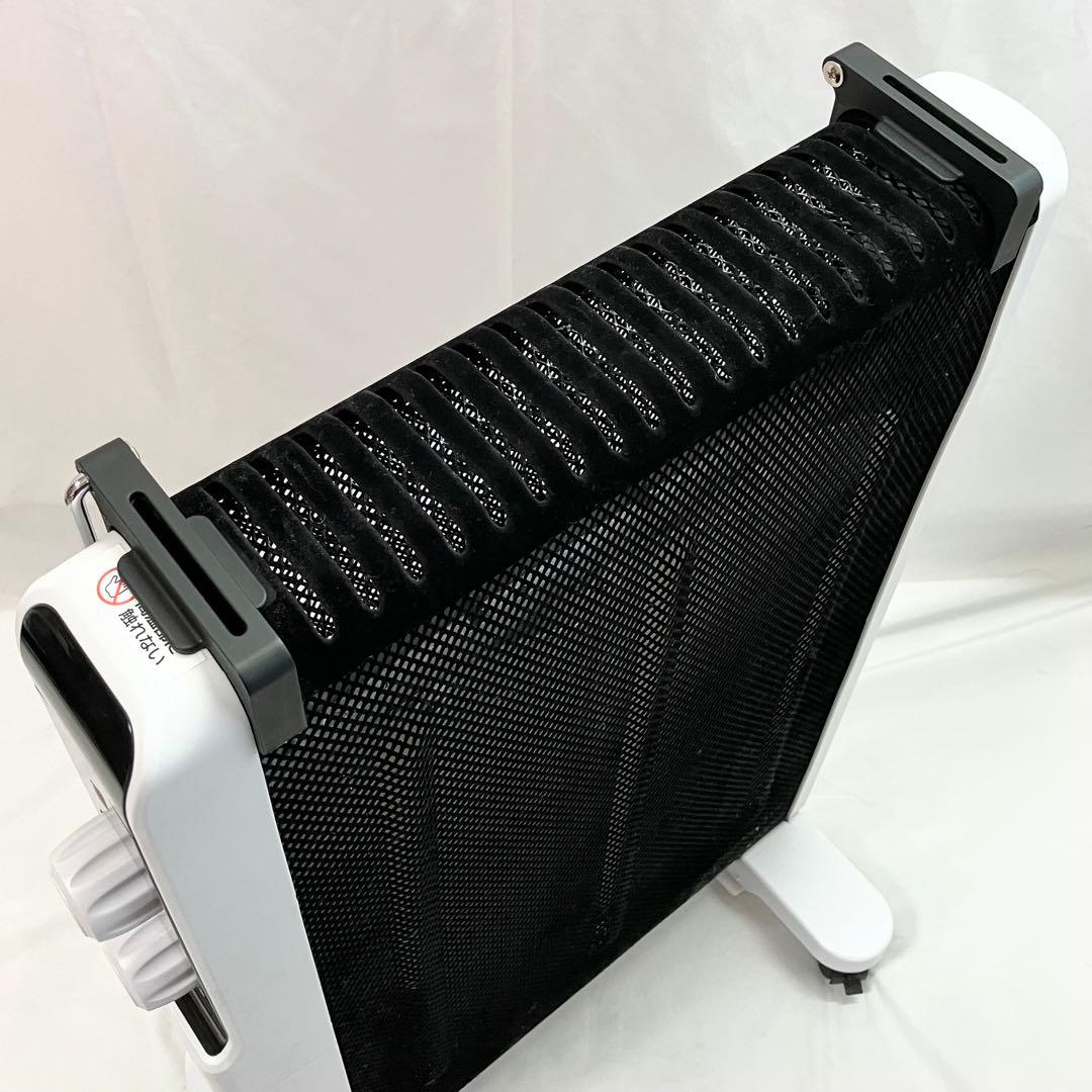 【美品】おおたけ マイカヒーター 温調付 1000W MC-F1000 ホワイト