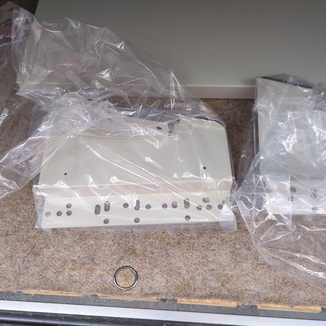 エアコン室外機防雪屋根