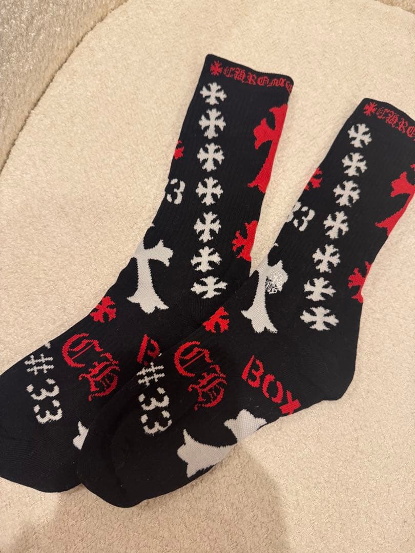 100%本物　正規店購入　未使用　クロムハーツ靴下