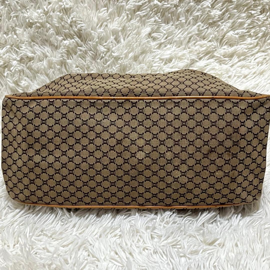 オールド　セリーヌ　ヴィンテージ　マカダム柄　ポーチ　クラッチバッグ　がま口