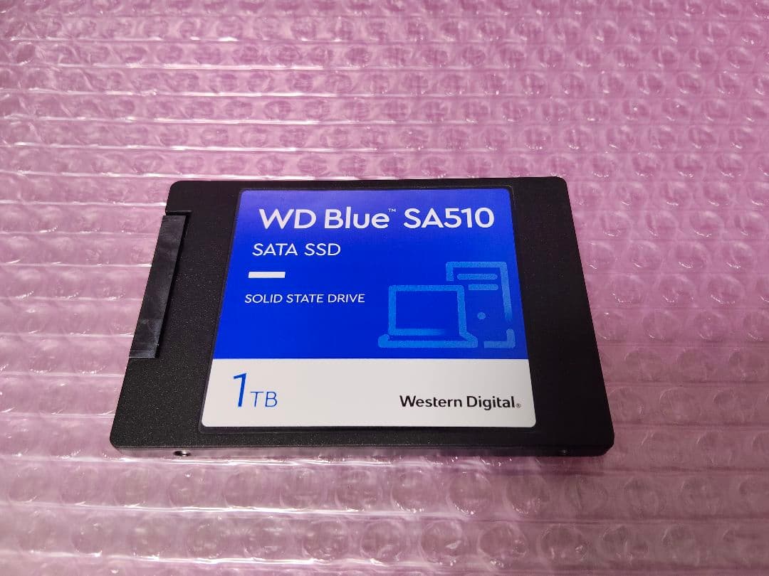 WD 使用時間少なめ 2.5インチ SATA SSD 1TB ★9