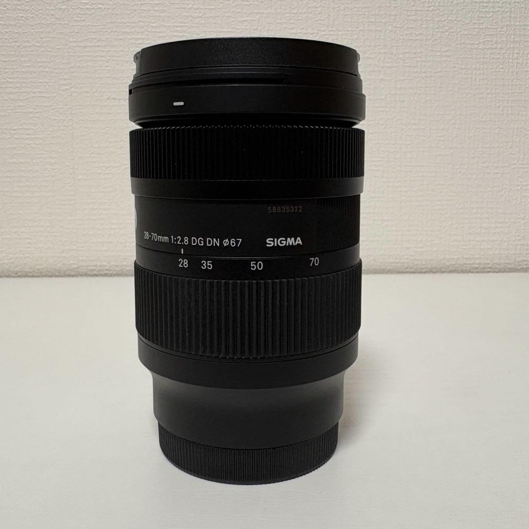 SIGMA 28-70mm F2.8 DG DN Eマウント　SONY