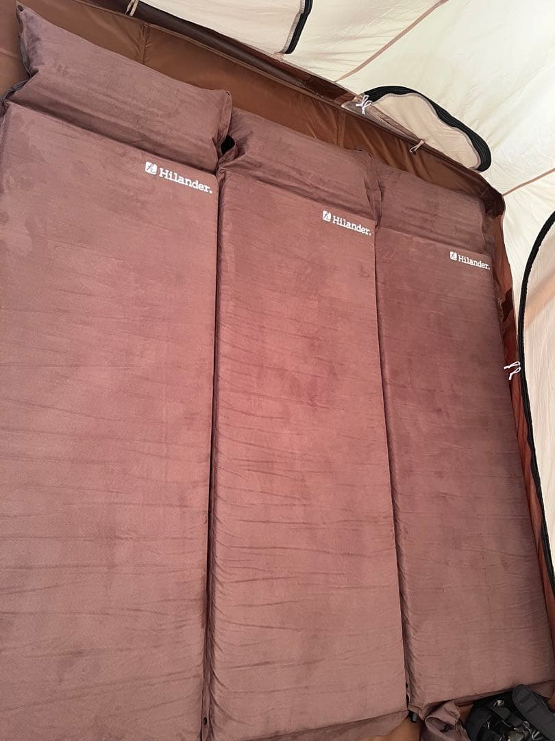 Hilander エアーマットレス ブラウン3セット