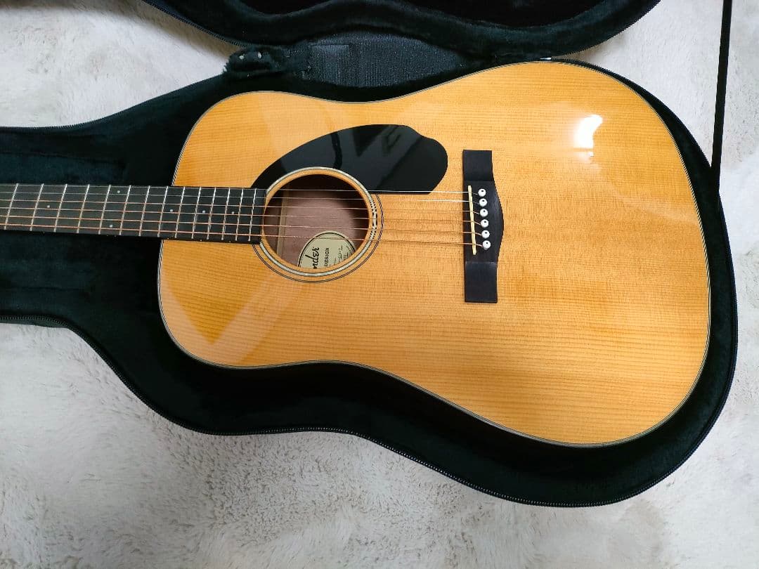 美品Fender cd-60s dread nat + SKBハードケース