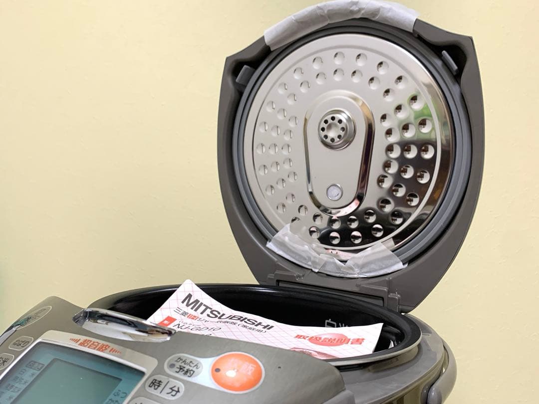 MITSUBISHI NJ-GD18 炊飯器 10合 シルバー★新品未使用品★