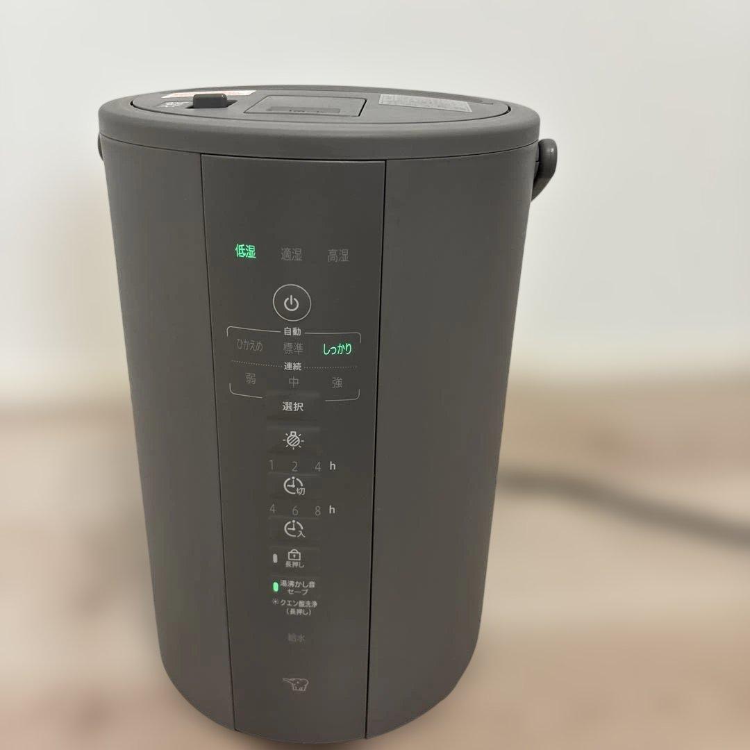 【早い者勝ち‼️】象印 スチーム式加湿器 EE-DF35型 2025モデル グレー