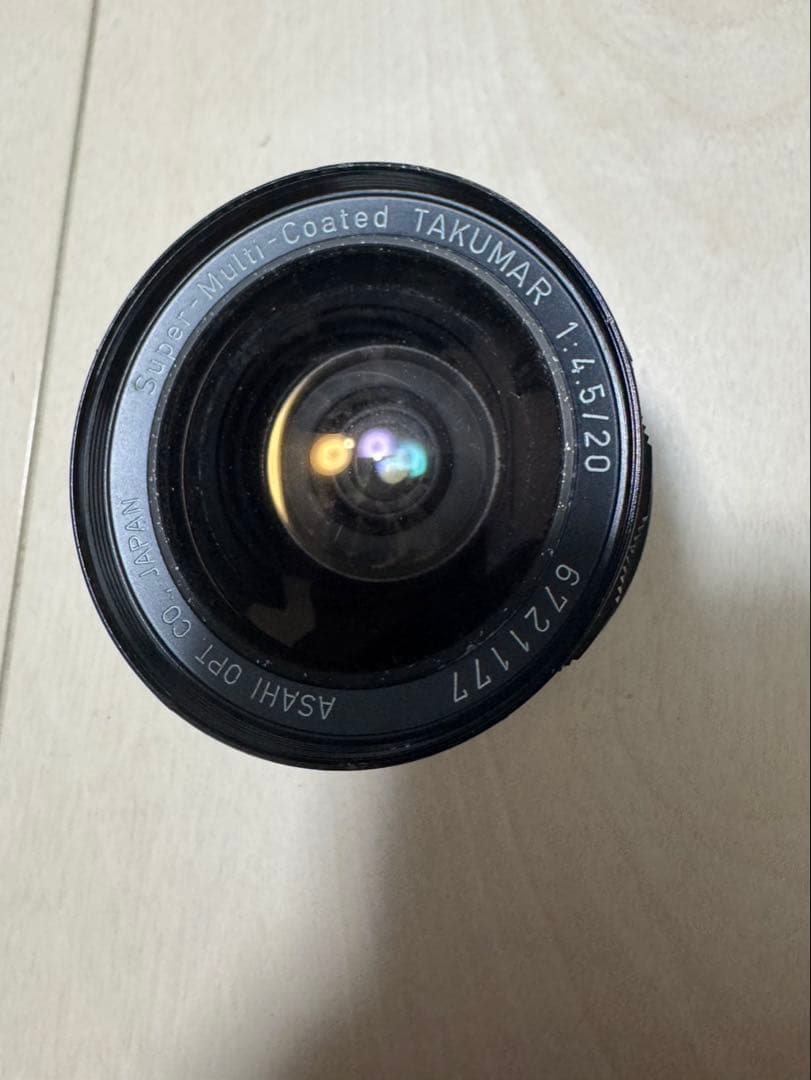 その他 SuperMultiCoatedTakumar 20mm F4.5