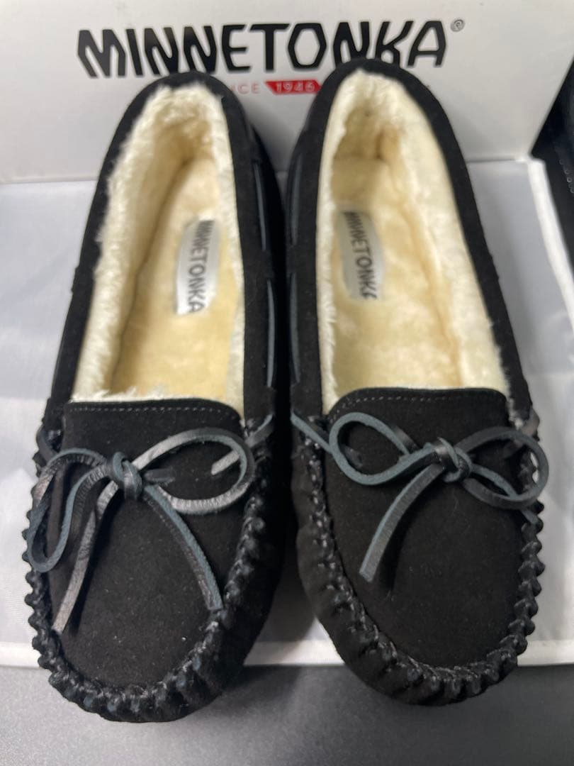 3つまとめ売りMINNETONKA ミネトンカ キャリー ブラック　25cm