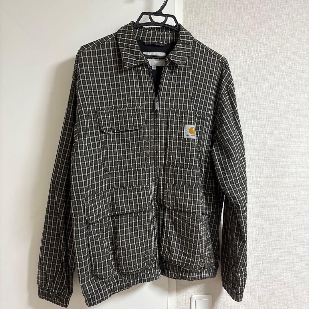 carhartt チェック柄 カバーオール Mサイズ