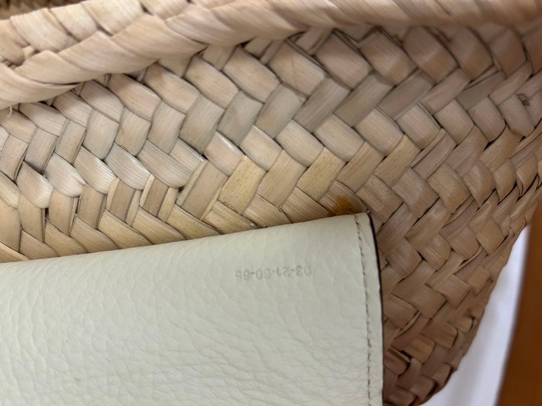 Chloé アイボリー かごバッグ