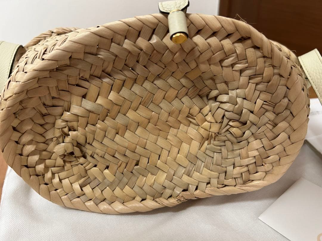 Chloé アイボリー かごバッグ