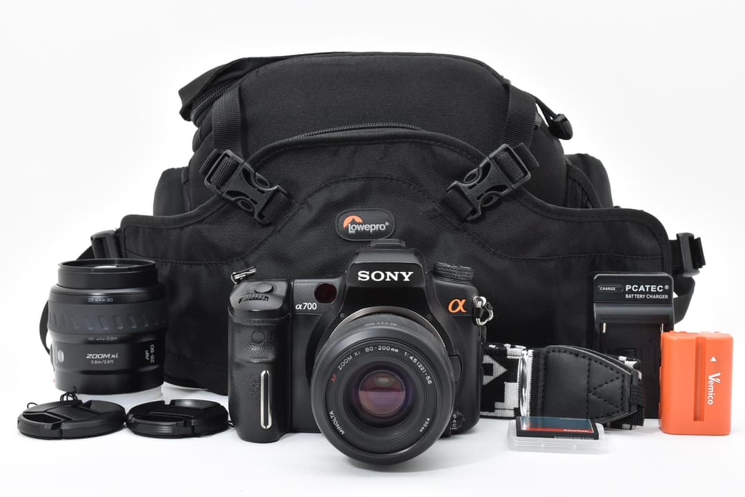 美品 Sony a700 ダブルレンズキット iPhone転送OK #9446