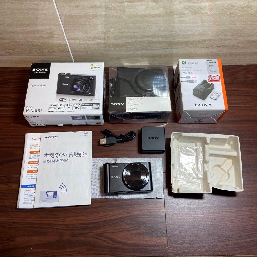 SONY Cyber-shot DSC-WX300 デジカメ ほぼ新品 4913