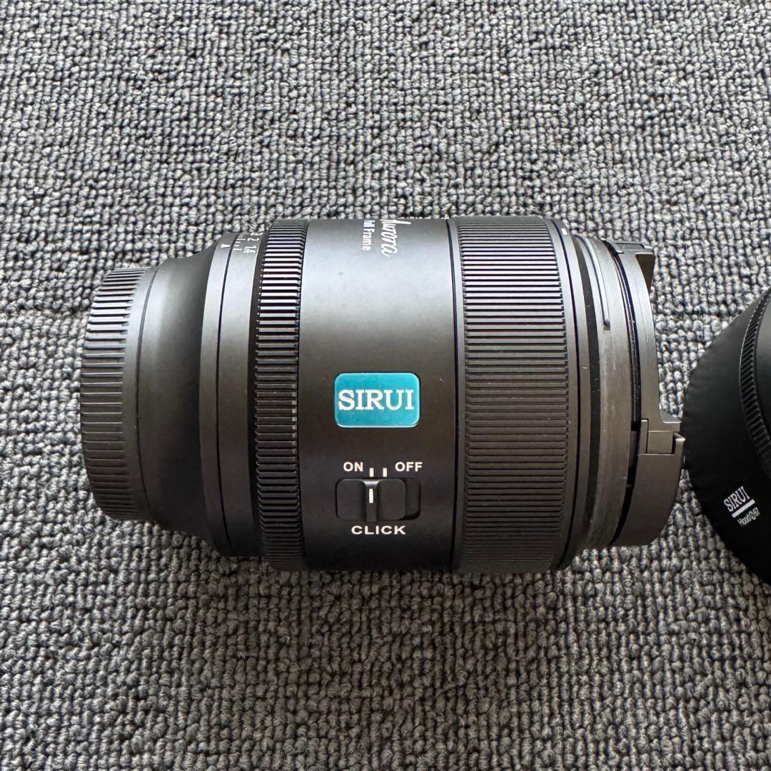 SIRUI AURORA 85mm F1.4 Eマウント　その他諸々