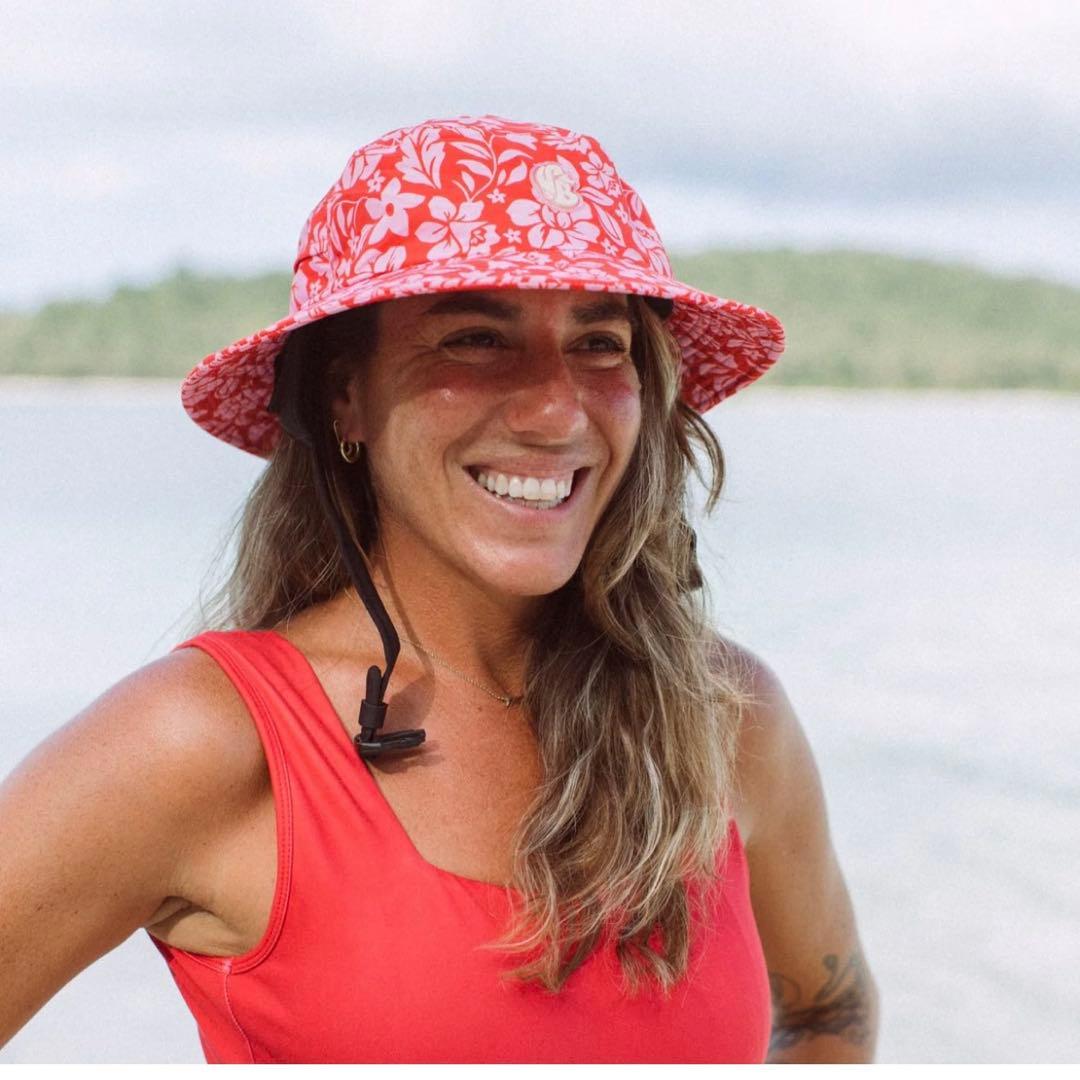 Sunward bound サーフハット 赤