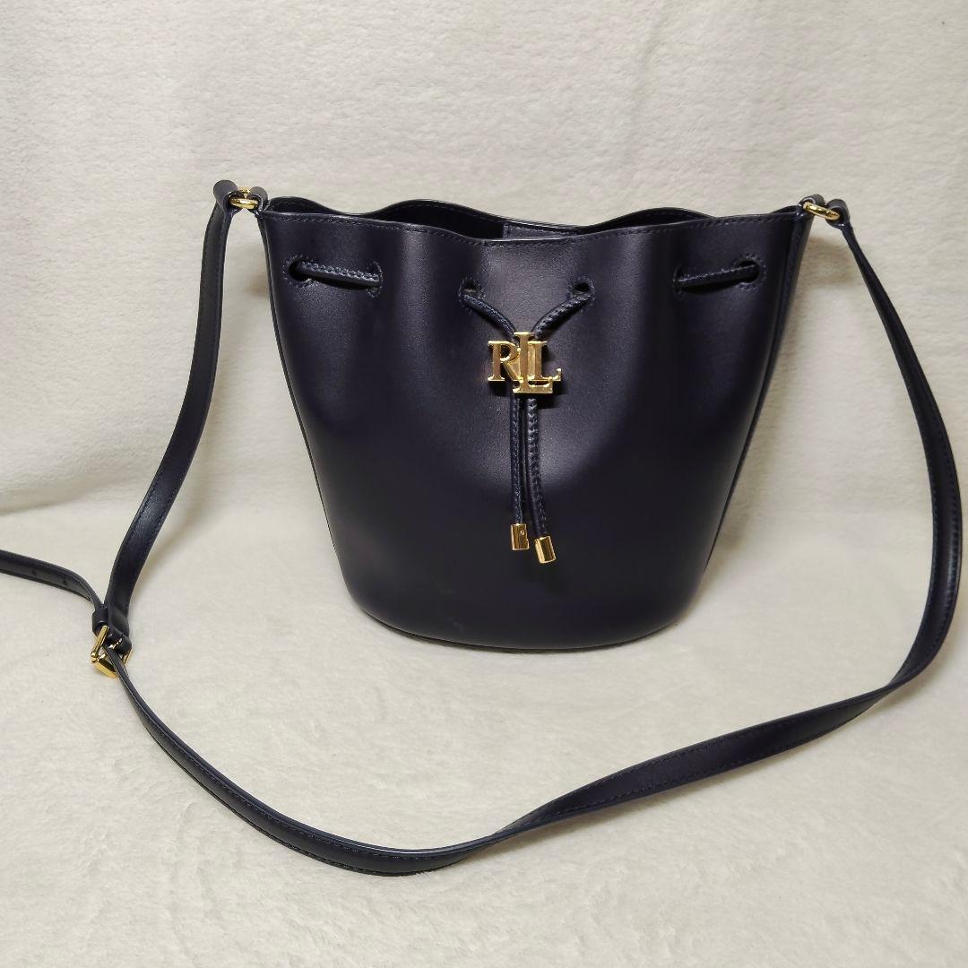 美品 LAUREN RALPH LAUREN Andie ドローストリング